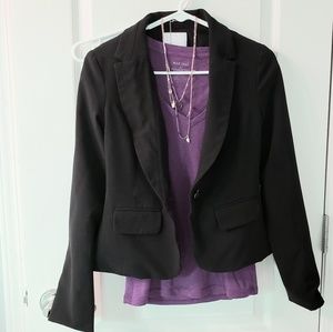 Womens Black Blazer